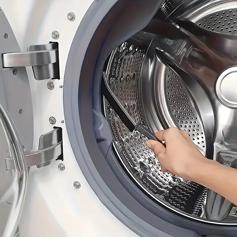 4 قطع فرشاة تنظيف شقوق فرشاة تنظيف منزلية رفيعة للمساحات الضيقة فرشاة ذات شعيرات صلبة فرشاة زوايا ميتة #2