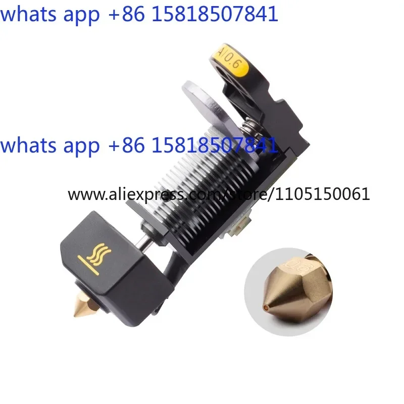 Single Head Double Nozzle Module Artisan 3D Printing Hot End