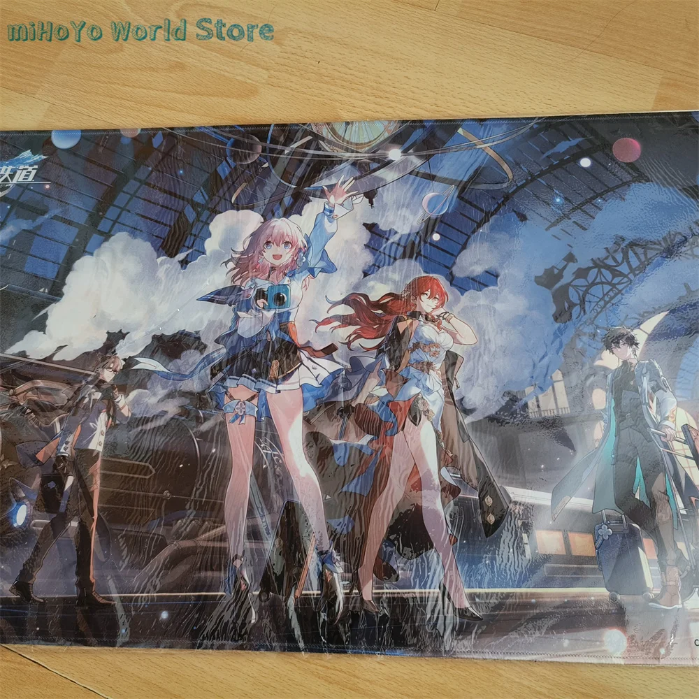 In Stock MiHoYo Official Genuine Game Honkai Star Rail Theme Series Large Mousepad Table Mat Himeko Characters Birthday Gifts