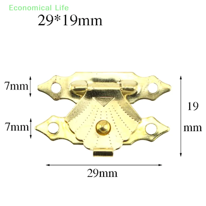 Antique Wooden Case Hasp Jewelry Gift Box Decorative Hasp Latch For Furniture Jewelry Gift Box Decorative Hasp Latch Antique