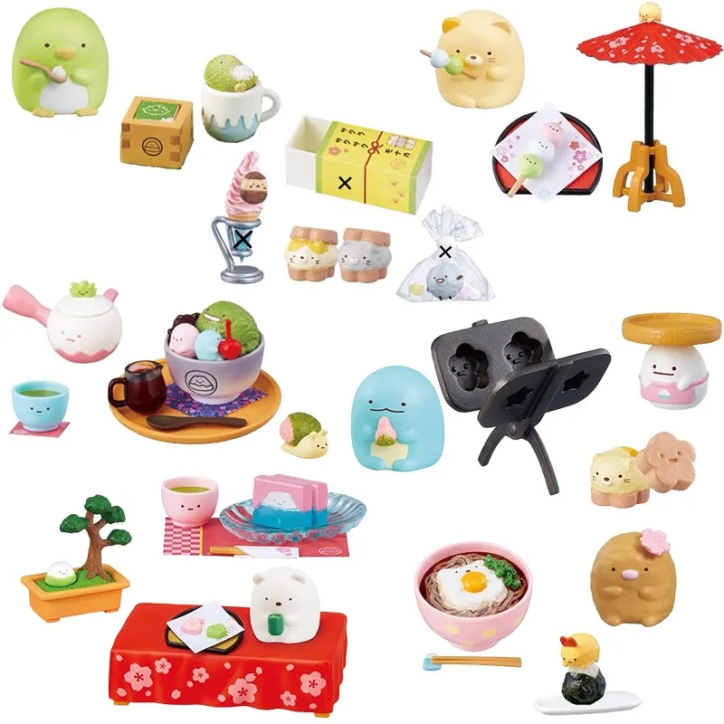 

Re-ment Japanese Food & Fun Sumikkogurashi Dumpling Tea House Sweets Shop and Windy Food Play Ornament Gashapon