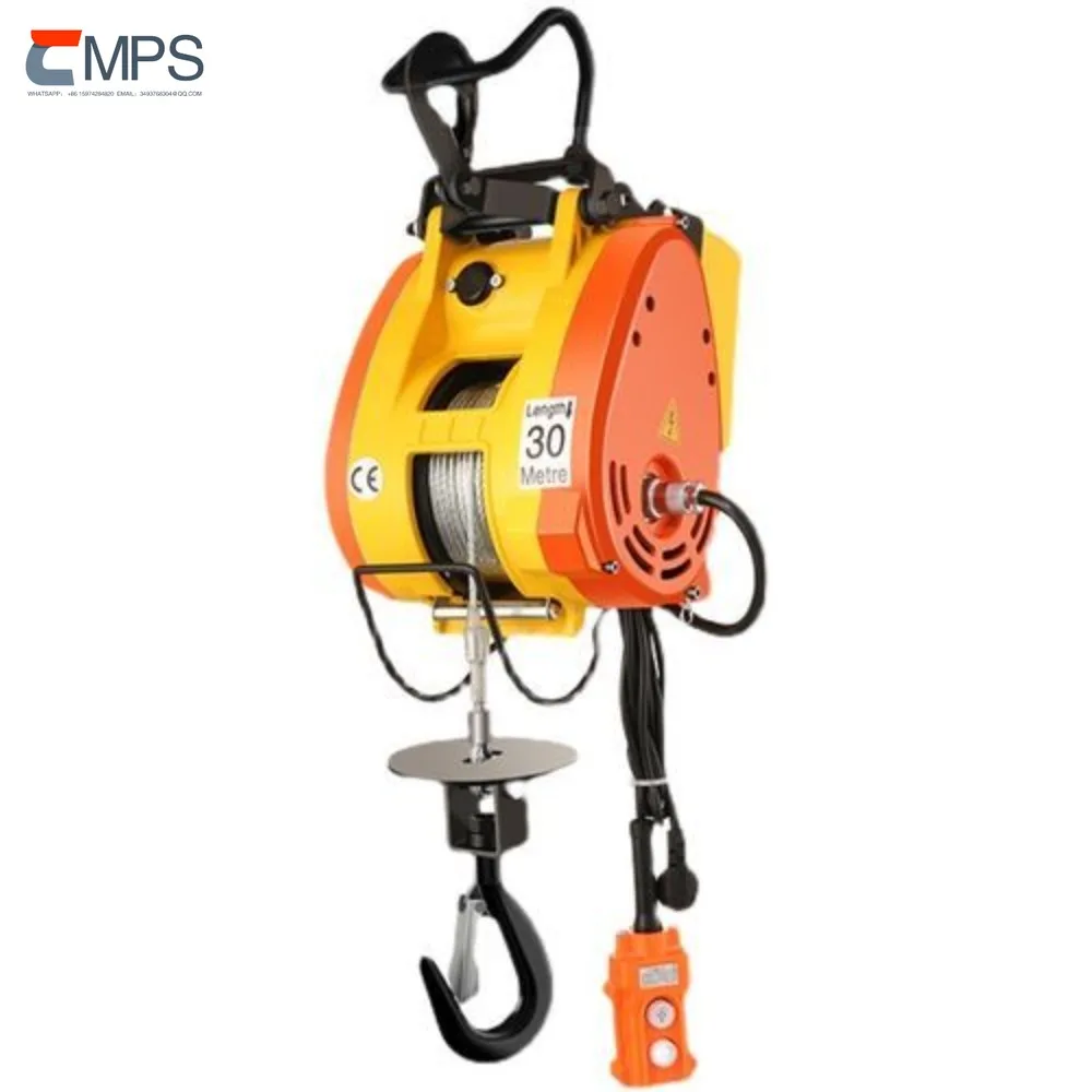 

Пульт дистанционного управления, мини-микроэлектрическая лебедка, портативный электрический подъемник, электрическая лебедка 220В, малый кран