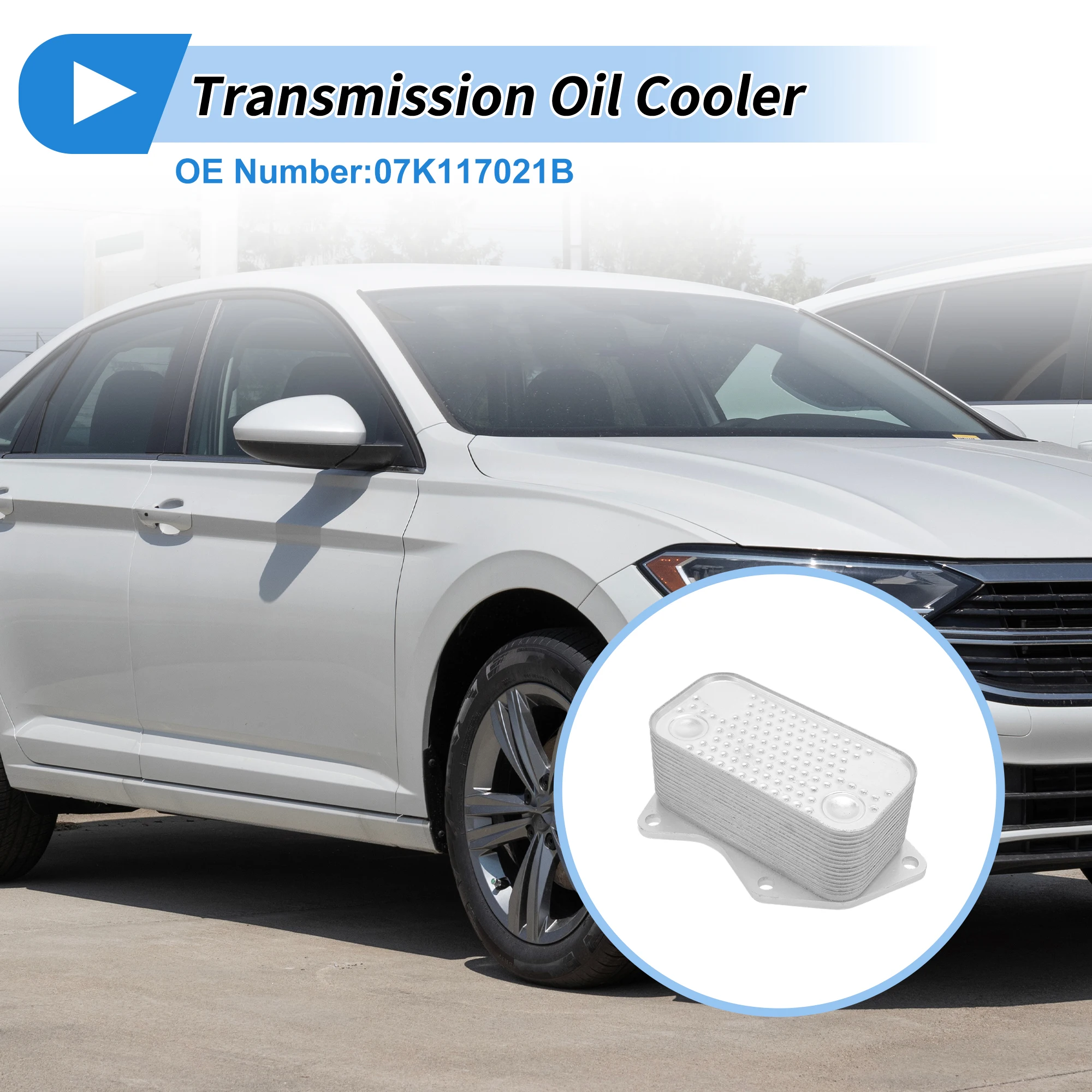 

Масляный радиатор двигателя UXCELL для Volkswagen Jetta L5 2.5L 2005-2014 No 07K117021B из алюминиевого сплава, 1 шт., автомобиль