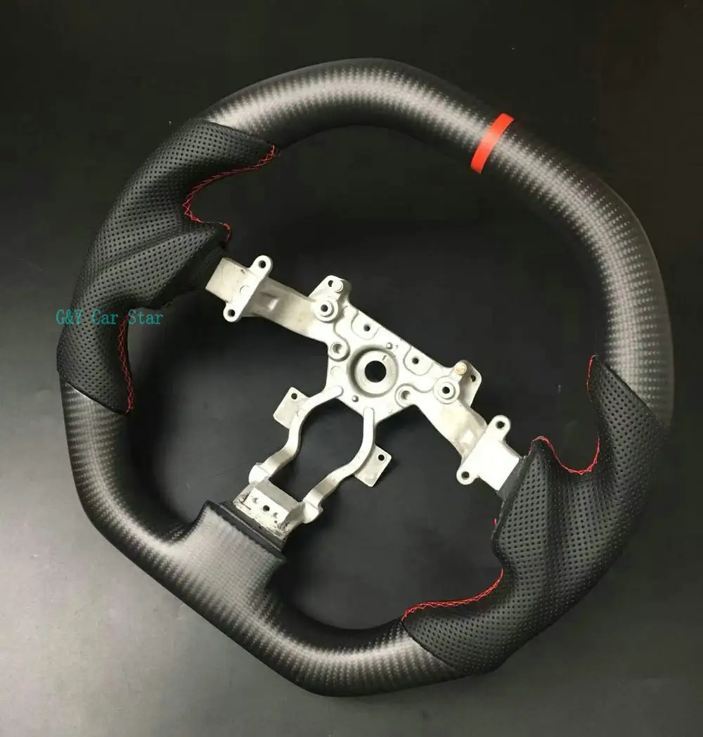 

100% Real Carbon Fiber Car Steering Wheel For 2009-2017 2018-2022 Nissan GTR R35