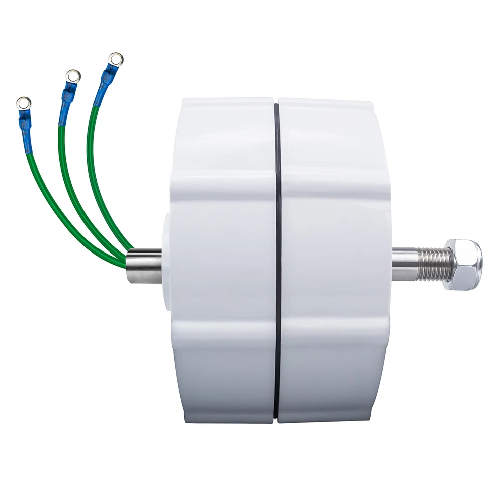 Max 550W 12V Permanente Magneet Generator Dynamo voor Verticale Windturbine Generator Aangedreven door Water power Hydro generator