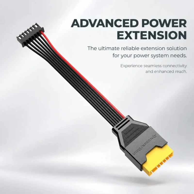 JST-XH Battery Balance Charging Extension Cable with Flexible Rubber-Covered Wires for Model Aircraft, and Boat 15UB