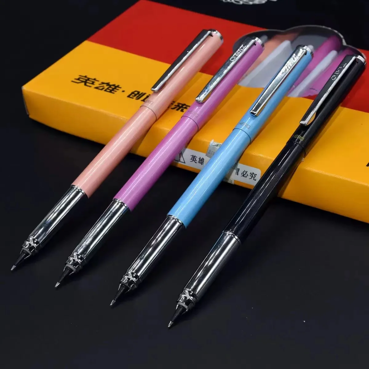 5pcs pen hero 360 fine fountain pen Office student writing pen shipping