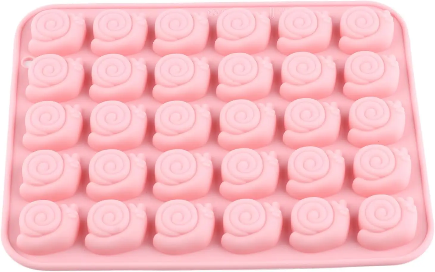 

30-hole Snail Shape Silicone Mold Soft Candy Chocolate Mould Baking Tools Snail Silicone Chocolate Molds for Candy Cake Decor