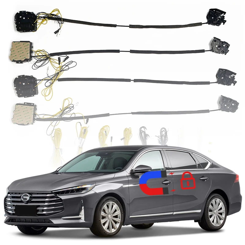 For GAC Trumpchi GM6 Electric suction door original car mechanical lock modified automatic lock auto parts tool soft close