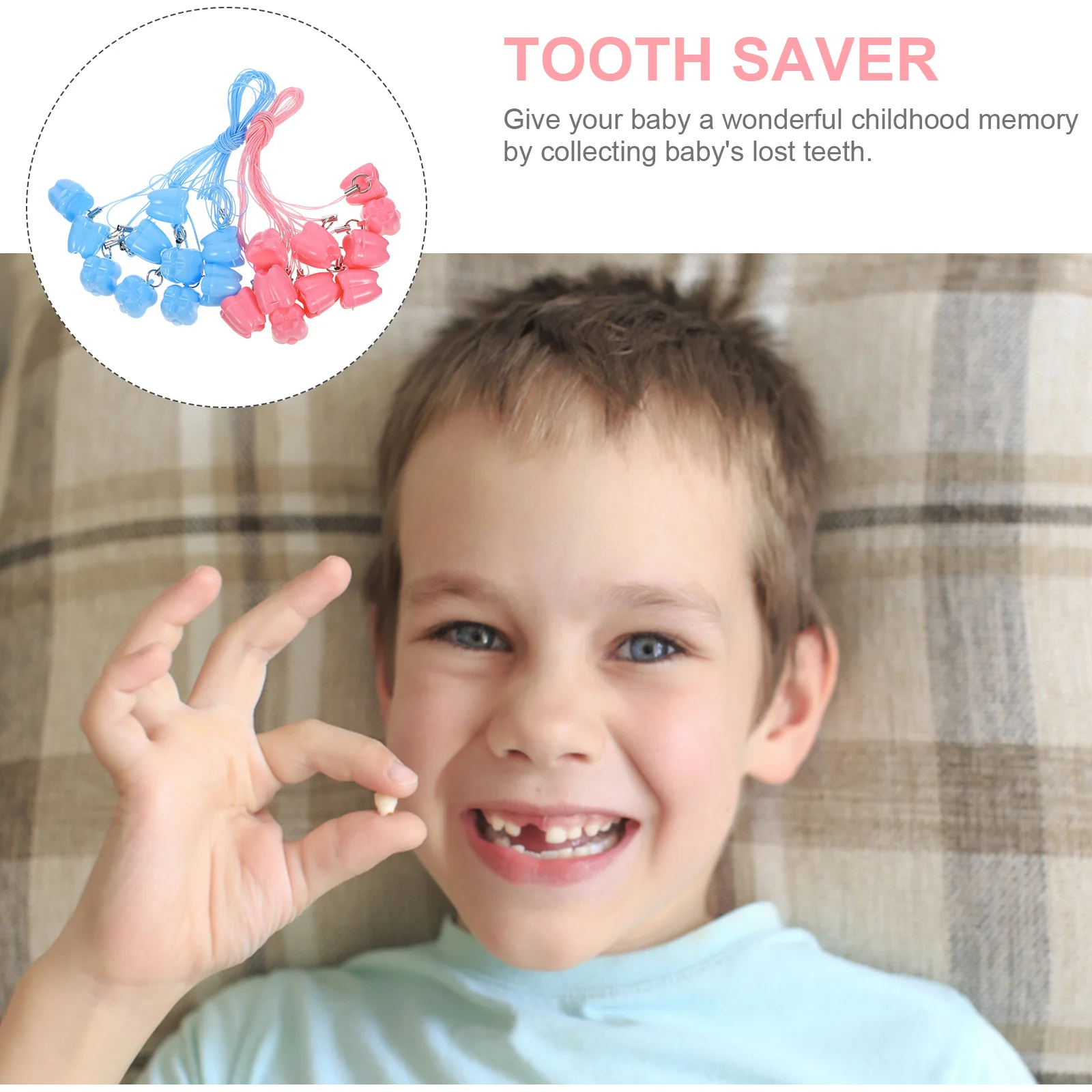 

20 шт., чехол на память для детских зубов, детский держатель, контейнер, подарки для вечеринки, экономия первых зубов