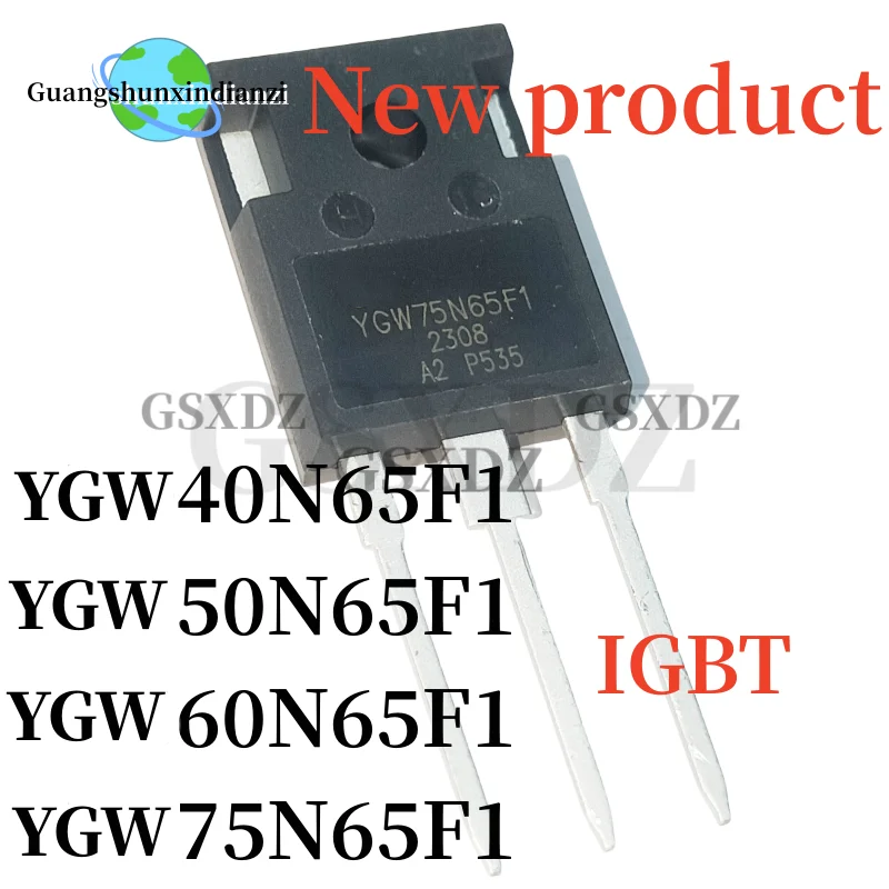 5PCS-10PCS Nowy produkt Oryginalny YGW40N65F1 YGW50N65F1 YGW60N65F1 YGW75N65F1 40N65 50N65 60N65 75N65 IGBT Rura spawalnicza TO-247