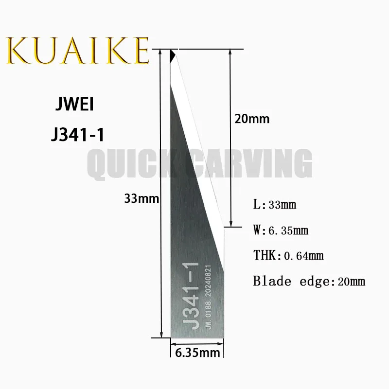 Imagem -02 - Oscilante Tungsten Carbide Vibração Faca Cnc Cortador de Corte Digital kt Board Pvc J341 J3411 10 Pcs