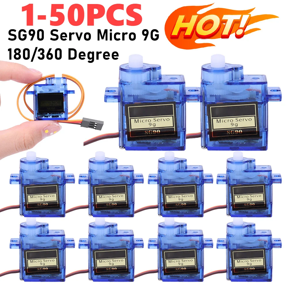 1-50PCS SG90 Servo …