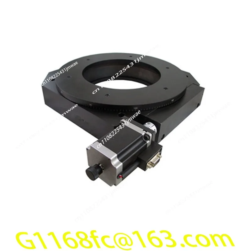 Y200RA60 Turbine Worm Hollow Rotating Platform, Electronic Control Table Positioning Indexing Plate