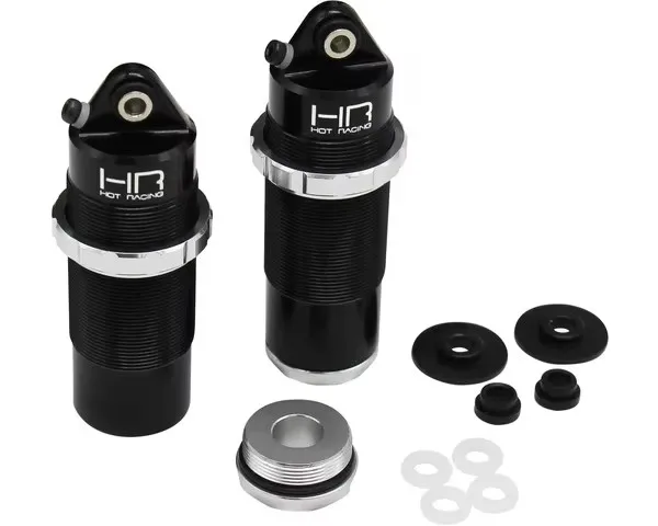 Hot Racing Aluminum Threaded Front bleeder Shock Bodies Arrma 1/10 4S BLX