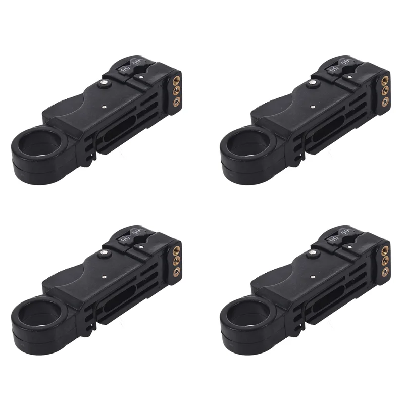 

Flash Trend 4X Coax Cable Stripper 3-Blade For RG58/59/62/3C/4C Cables