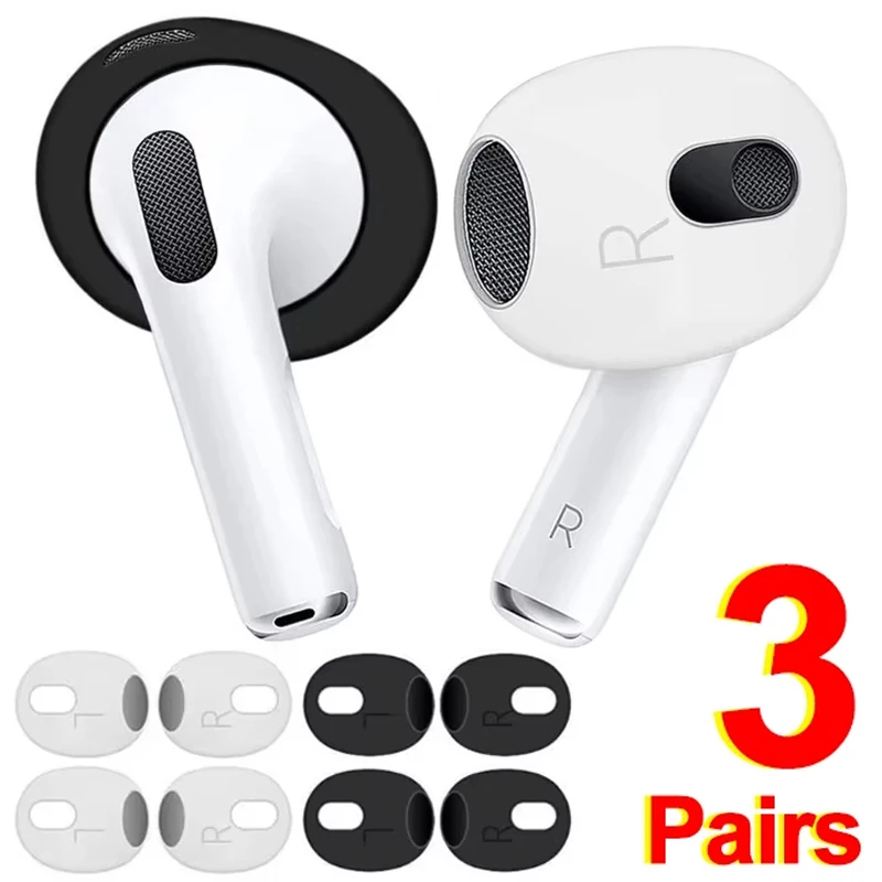 Anti-Slip Ear Covers Eartips for Apple AirPods 4 Replacement Ultra Thin Earbuds Cover Earphone Skin for AirPods 4th Accessories