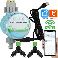 KESLA WiFi Wireless Smart Water Timer Garden Irrigation Remote Automatic Watering Controller by phone Home Outdoor Greenhouse