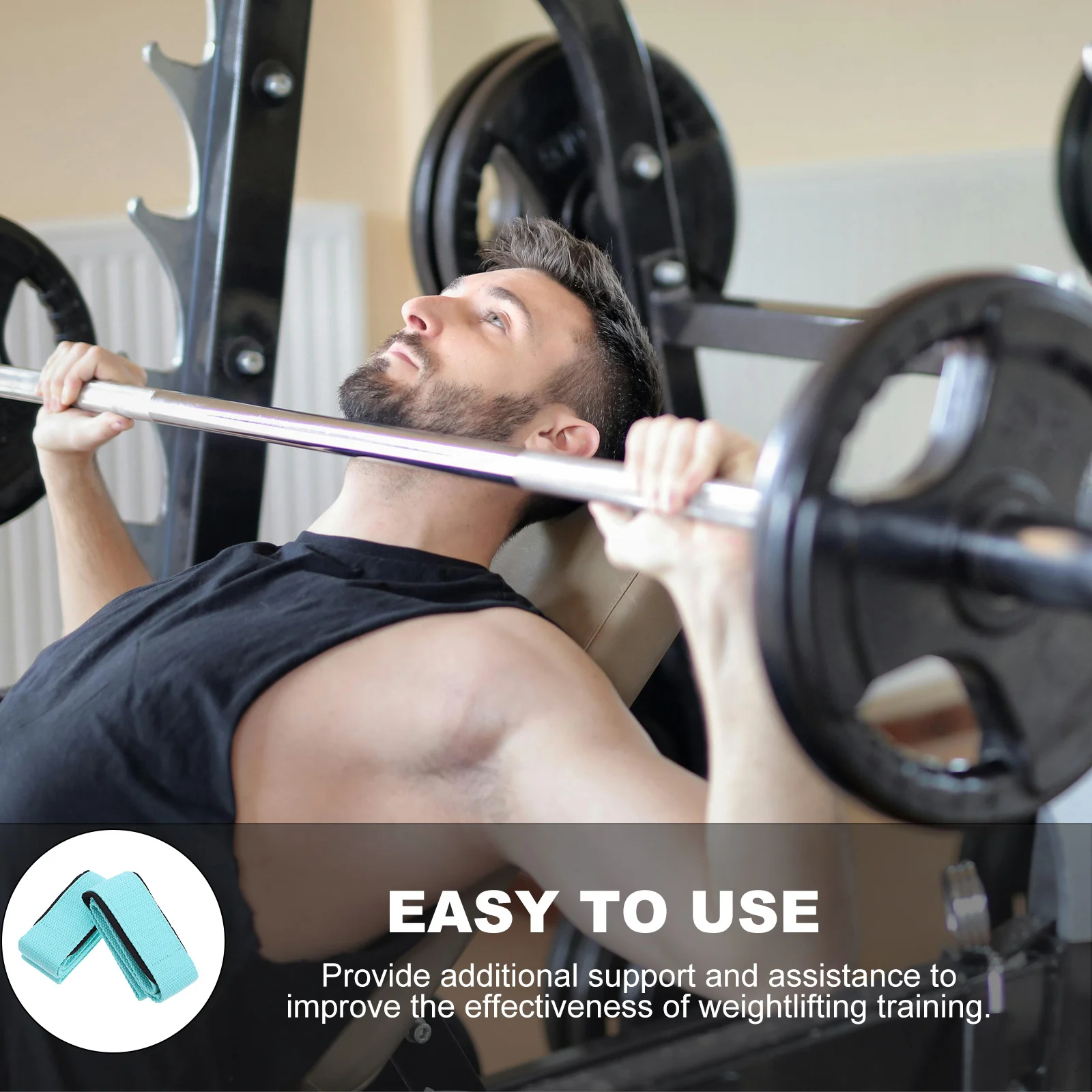 

Grips Lifting Gym Straps Belt Weight Fitness Wrist Guard Training Brace Weightlifting