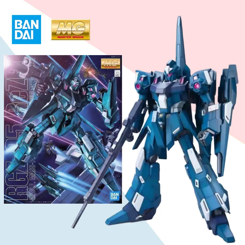 

Bandai original MG MG138 RGZ-95 ReZEL anime movable 1/100 assembly model collection toy ornaments birthday surprise gift