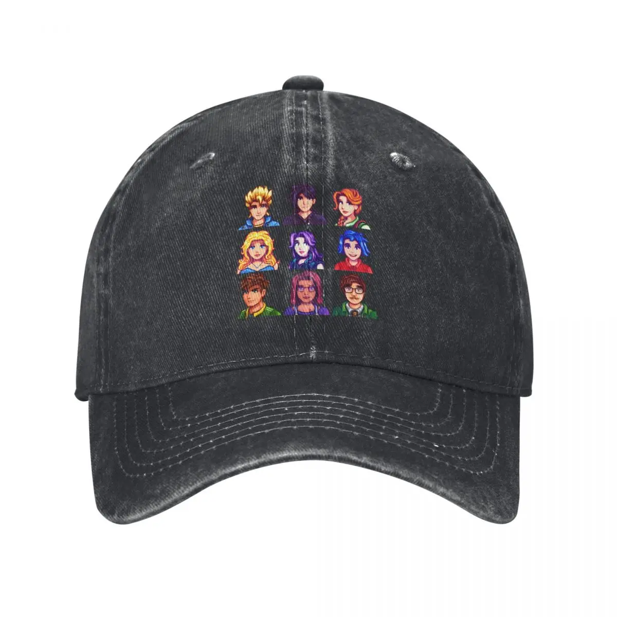 Summer Cap Sun Visor Game Hip Hop Caps Stardew Valley Cowboy Hat Peaked Hats