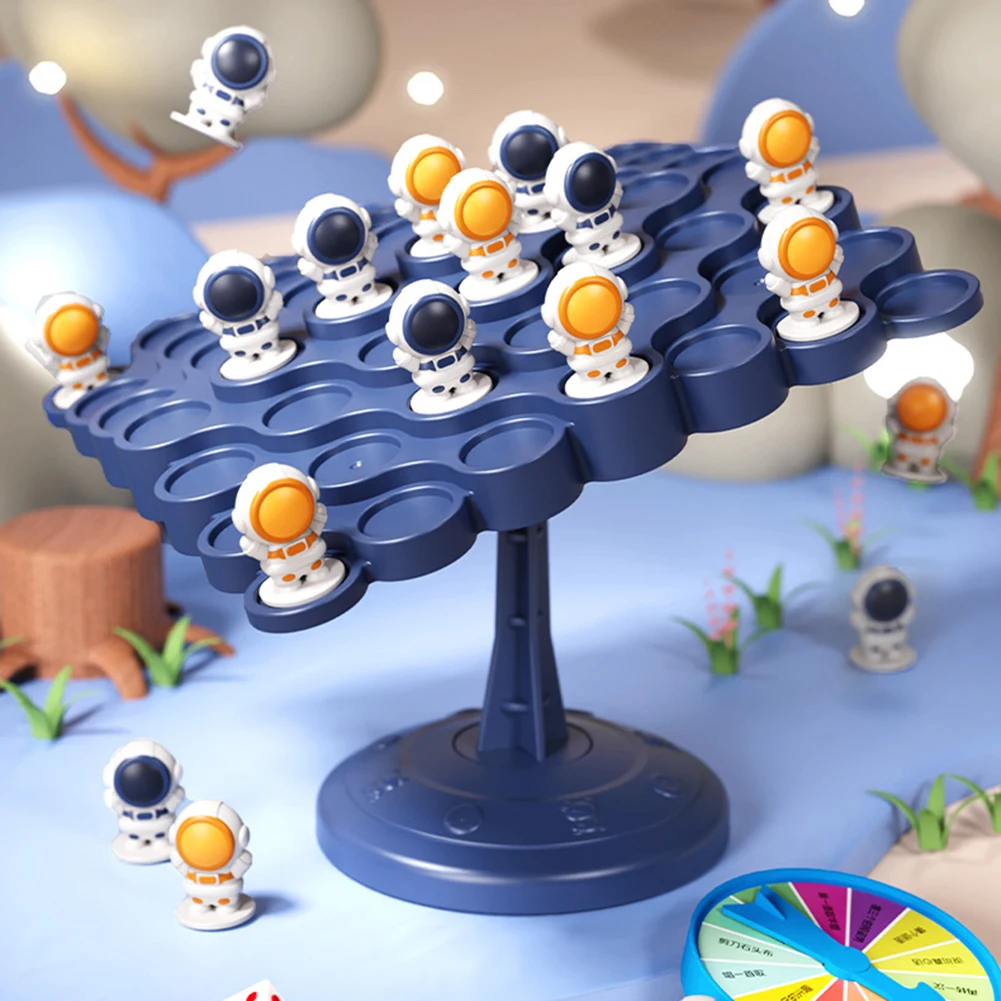 Astronaut Balance Tree Game Educational Balancing Board Puzzle Balance Tree Counting Toys Gift for Boys Girls