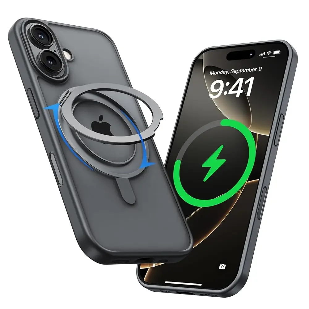 

JOHN for iPhone 17 Case [Camera Control Button] [Compatible with MagSafe] Scratch-Resistant Cover, Military-Grade Shockproof,