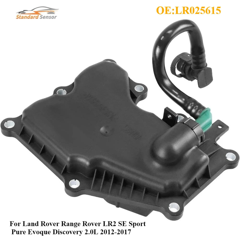 

LR025615 For Land Rover Range Rover LR2 SE Sport Pure Evoque Discovery 2.0L 2012-2017 New Crankcase Petrol Oil Separator