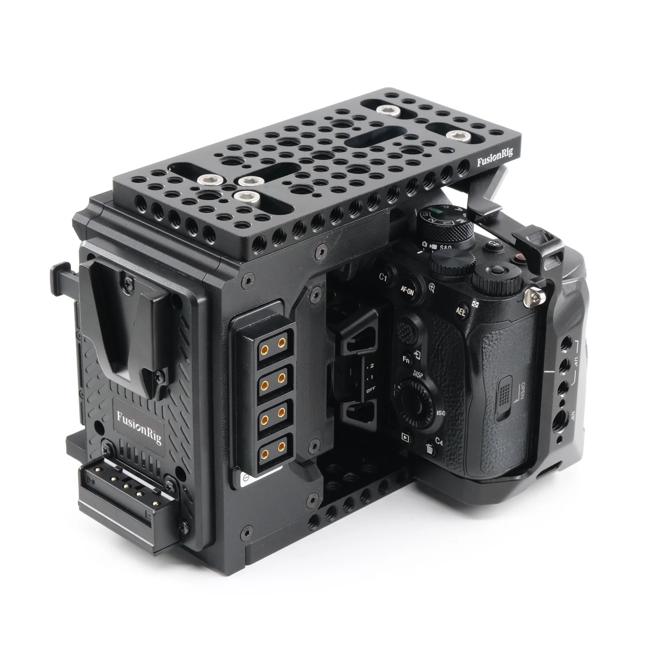 FusionRig For Sony A7M4/A7S3 rabbit cage expansion module cineback