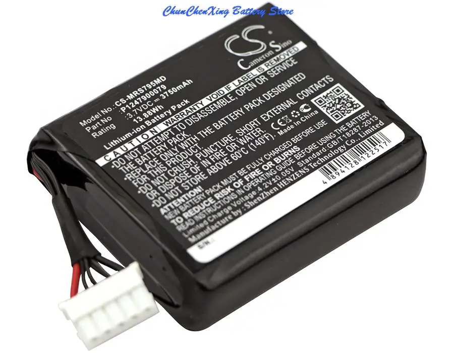 CS 3.7V 3750mAh Battery P1247900079 23794  25950 B11939 P1540000019 for Masimo Radical-7 Touch Pulsoximeter,Pulse Oximeter +TOOL