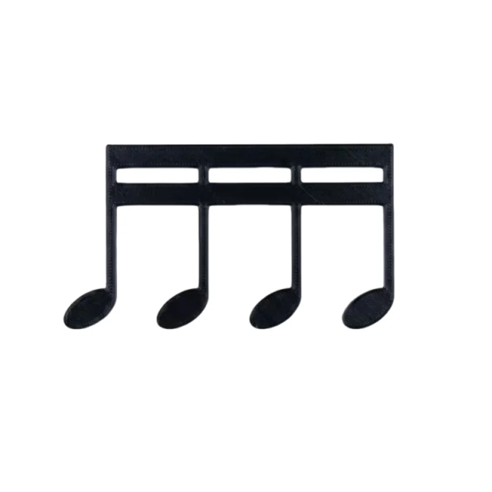 3D Printing Music Note Clamp Portable Stationery Sheet Music Holder Universal Fixed Function PLA Page Holder Magazines