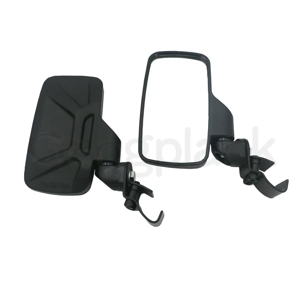 

ATV UTV Shaped Tubing Bracket Rearview Mirror Side Reversing Mirrors A Pair Set Universal Generic Model