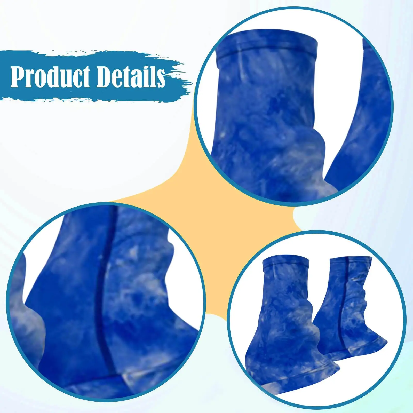 

Skating Leg Warmers Polyester over the Boot Clothing Accessories Anti Slip Elastic Thermal for Ice Skating Girls