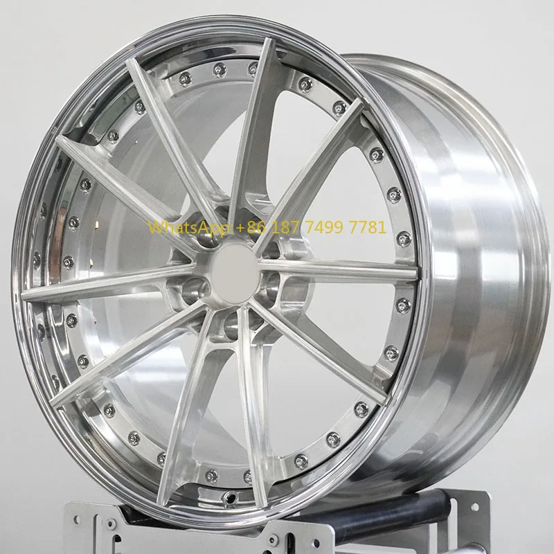 

High Quality 6061T6 Forged Wheel 17 18 20 21 22 23 24Inch Two Pieces Custom Alloy Wheel Rim Fit for... . .