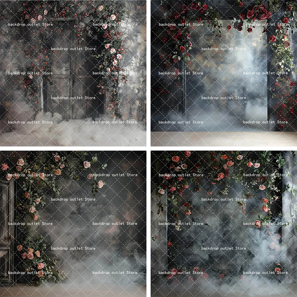 

Фон для фотосъемки Mehofond, дымчатый цветочный портрет для беременных, вечеринка для взрослых, гранж, стена, художественные текстуры, фотофон для студии