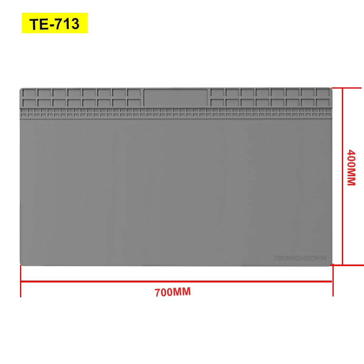 Siliconen soldeermat Pad Bureauplatform voor lasstation Ijzer Telefoon PC Reparatie Magnetische warmte-isolatie Geen lood S-160