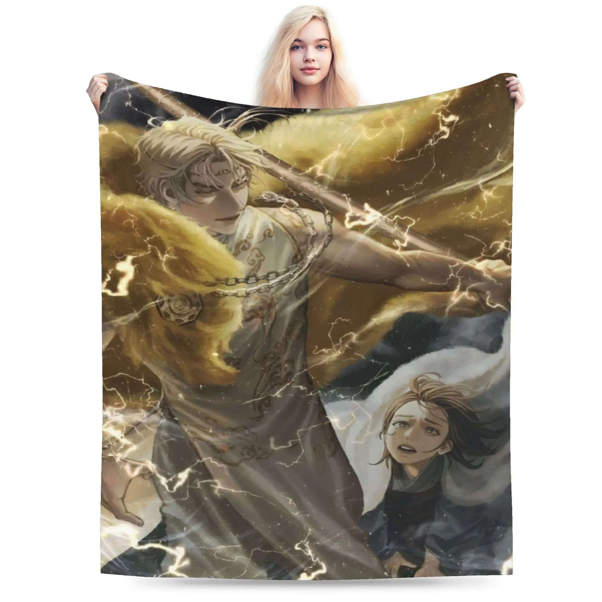 Novel Omniscient Reader Viewpoint  Blankets Flannel  Cozy Soft Throw Blanket for Bedroom Bedding Throws