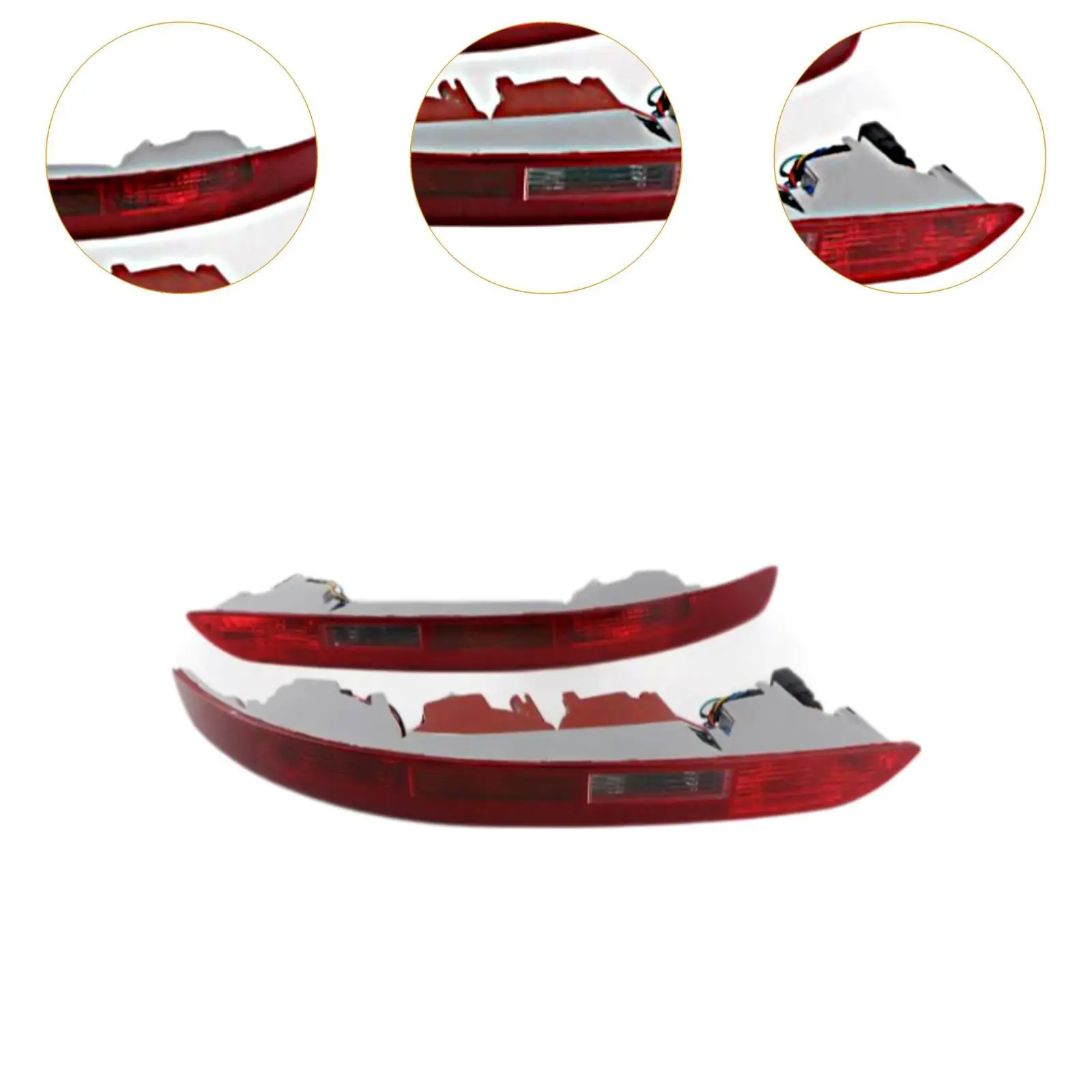 1 زوج 8R0-945-096 قطع الغيار المحمولة المهنية عالية الأداء المصد الخلفي أضواء خلفية استبدال لأودي Q5 2009-2016