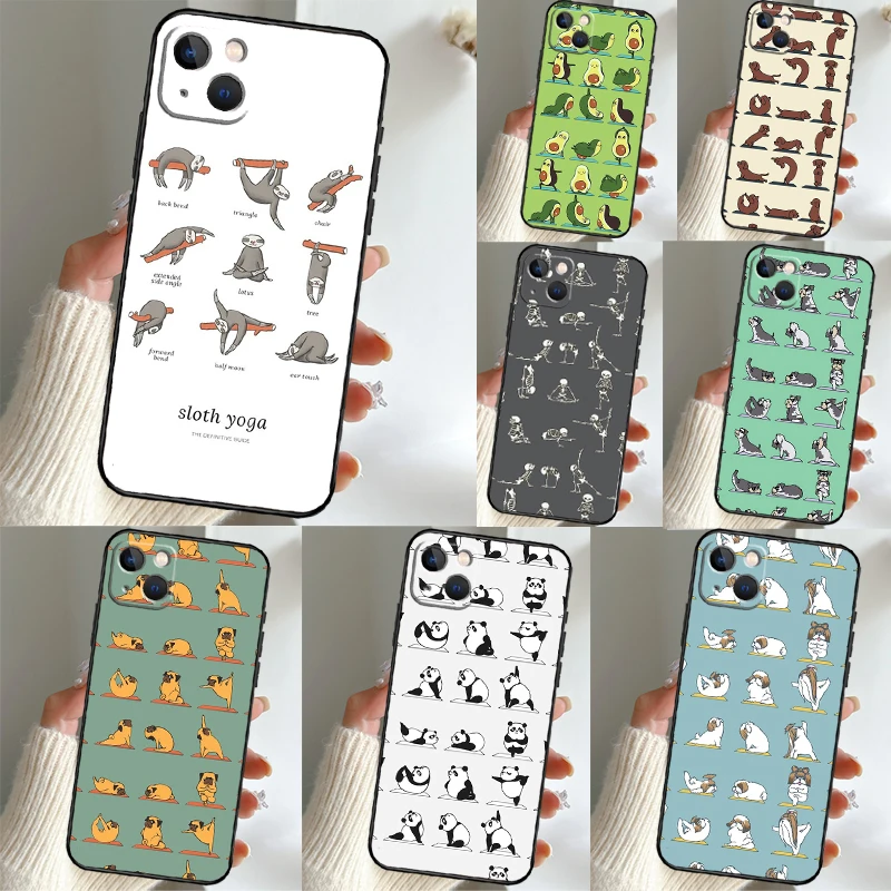 حافظة لهاتف آيفون 16 15 13 12 11 14 Pro Max 15 16 Plus 12 13 mini XR 16e Funda