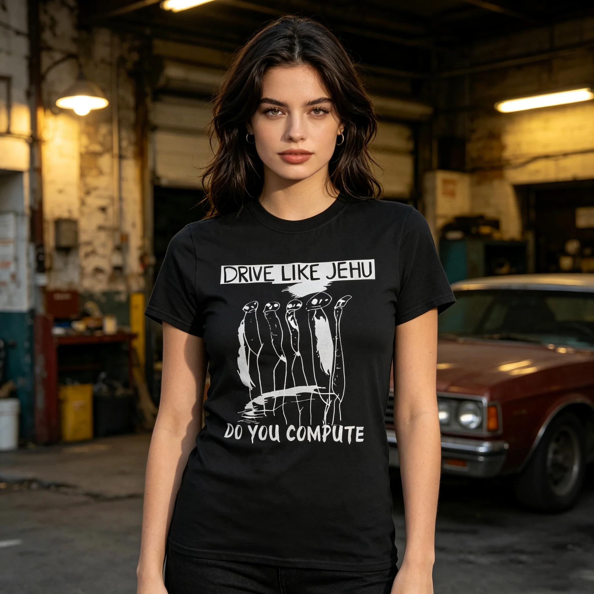 Drive Like Jehu Kids T-Shirt Post Hardcore Band vintage Washed Comfortable Casual Soft Breathable homme Slightly Stylish