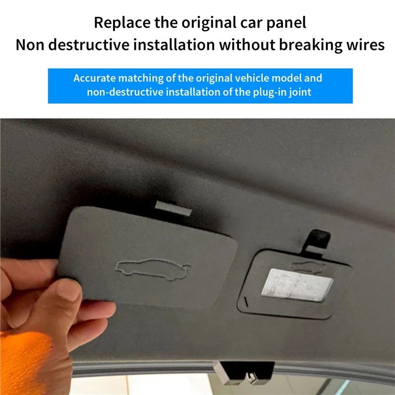 

A10E-For BYD Song L Car Rear Trunk Light Tailgate Modification Led Trunk Interior Light Car Interior Light