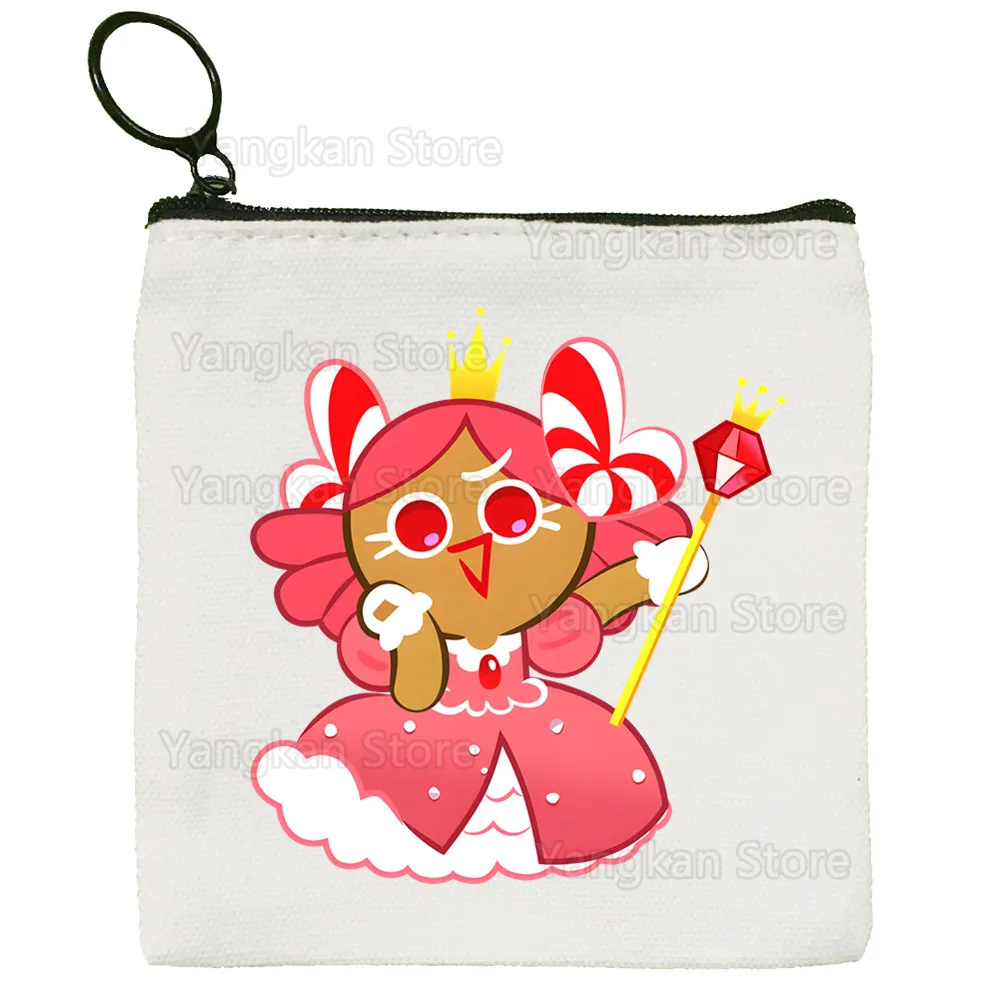 Shadow Milk Cookie Run Kingdom Pure Vanilla Cookie Pure White Bag Handmade Cloth Bag Coin Purse Handbag