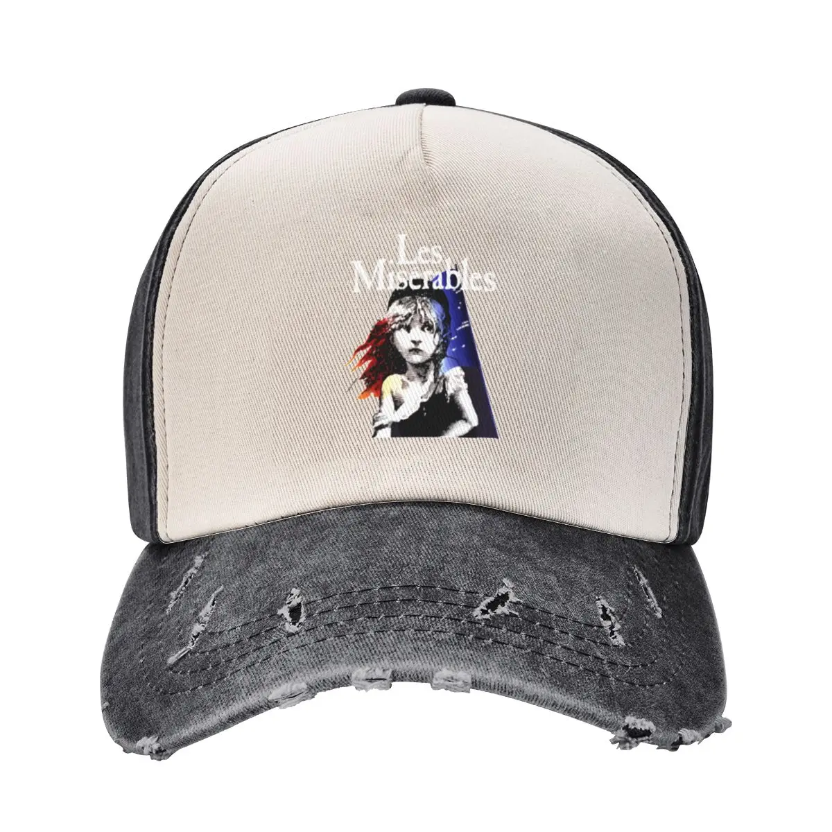 LES Miserables Design Soft Cotton Baseball Cap Trucker Hat Golf Cap Sun Hats For Women Men's