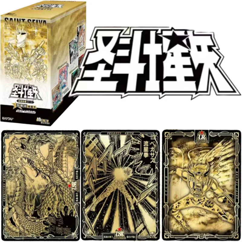 Tarjeta Coleccionable Original KAYOU Saint Seiya, Versión Cómica Stars ‌ Paquete de cartas de colección especiales de la Edición Limitada Supreme Hall de Los Caballeros del Zodíaco SE