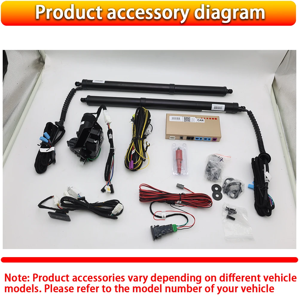 Picture 7: for Wey Macchiato Ora Cherry Cat 2021 2022 2023 OEM Automatic Electric Powered Tailgate Power Liftgate Tail Gate Lift Kit System