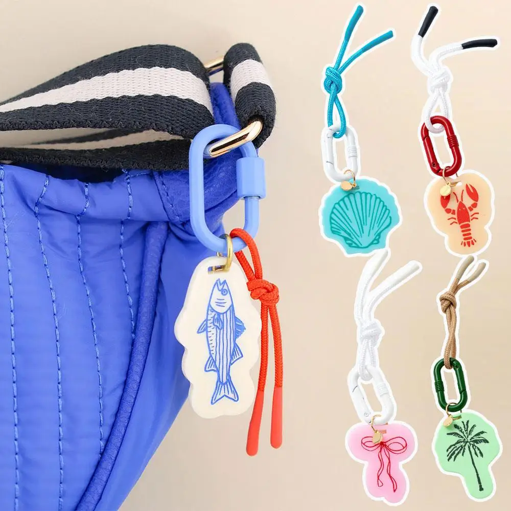 

Acrylic Charms Retro Rope Woven Pendant Bag Chain Charms Mobile Phone Pendant Unique Keychain Charm Rope Woven Jewelry