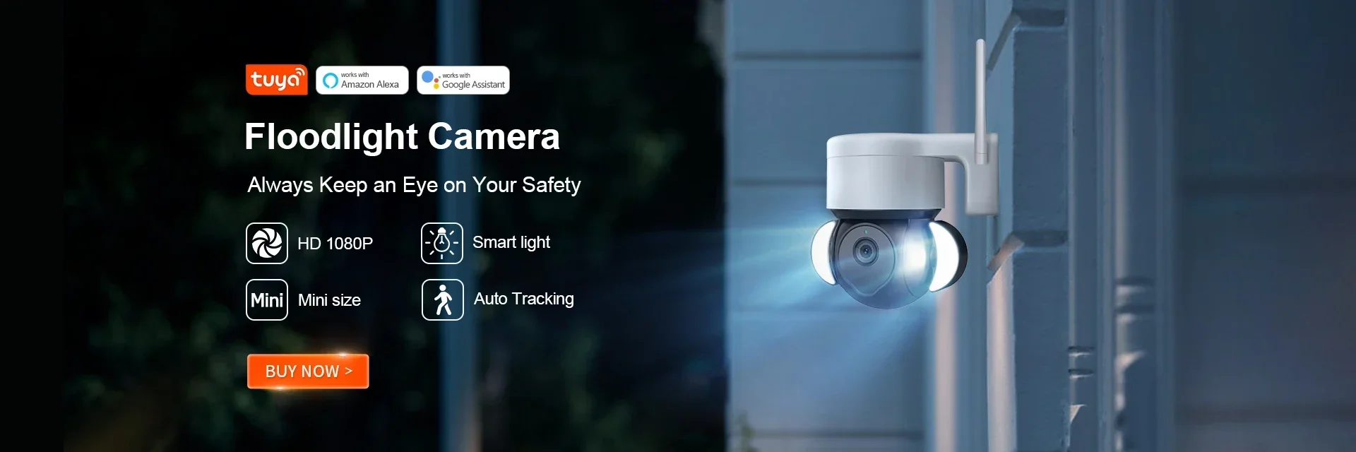 SHIWOJIA Tuya Smart Life WiFi Camera Surveillance WiFi Exterieure Sans Fil, PTZ 3MP Camera Solaire Exterieur WiFi, Vision Nocturne Couleur, PIR Siru00e8ne, Matu00e9riau Mu00e9tallique