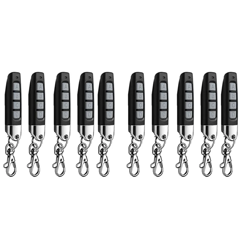 A25P Compact Wireless Duplicator For Garage Door Remote Control 10Pcs 433Mhz Universal For Gates Systems Compatibility