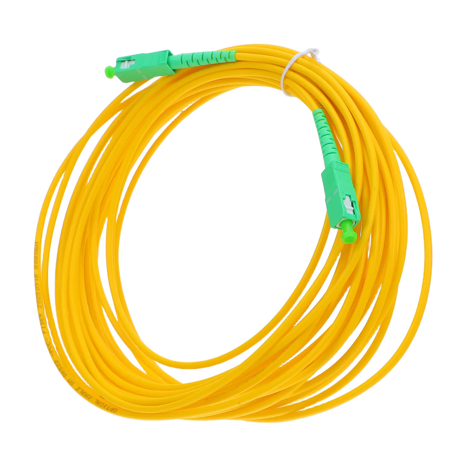 Single Mode Simplex Optical Fiber Patch Cord G652d High Stability Low Signal Loss Fiber Patch Cable Optical