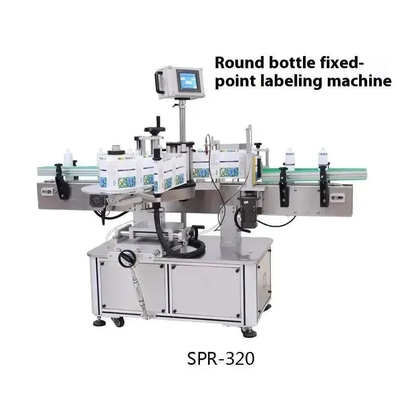 

New Flat Labeling Machine Side Labeling Machine Round Bottle Labeling Machine Automatic Labeling Machine